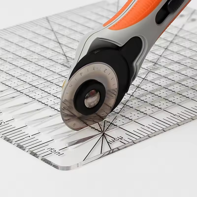 Rotary Cutter For Fabric 45Mm - レザークラフトカッター 45 ミリメートルロータリーカッター生地カッター円形刃 DIY パッチワーク縫製キルティング革切削工具