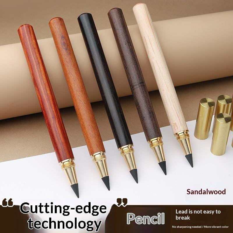 Painting Supplies - 木製HB無インク鉛筆 描画・筆記・アート・絵画用 学校・オフィス文具用品