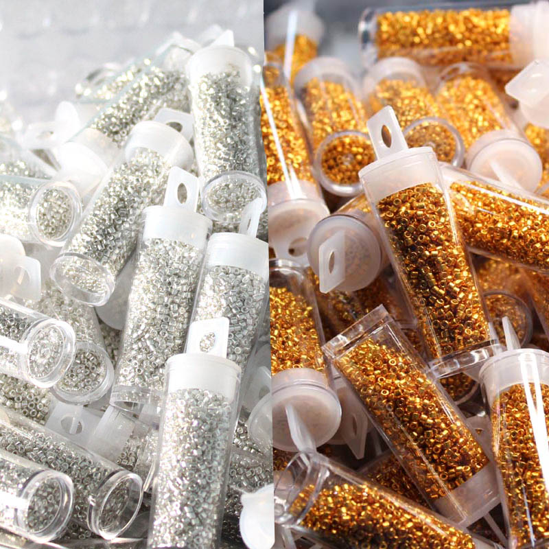 Glass Seed Beads 2Mm Jewelry Making - 日本 MKU ガラスビーズメタリックカラー 2 ミリメートルガラスルースビーズ DIY