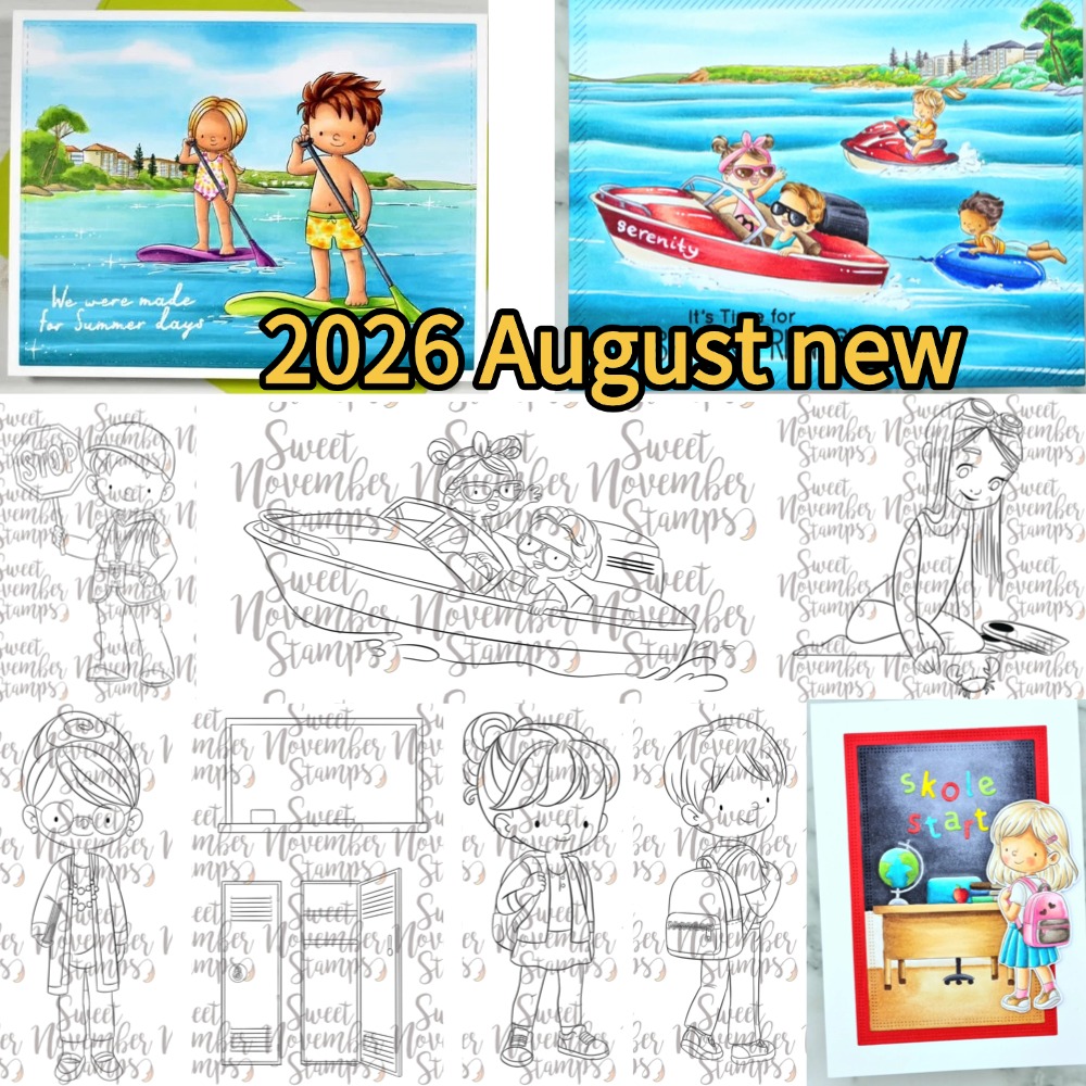 Clear Silicone Stamps For Card Making - 2026年5月新作マーメイドメダルフレームワーククリアシリコンスタンプDIYスクラップブッキングクラフト用品スタンプフォトアルバムカード作成用