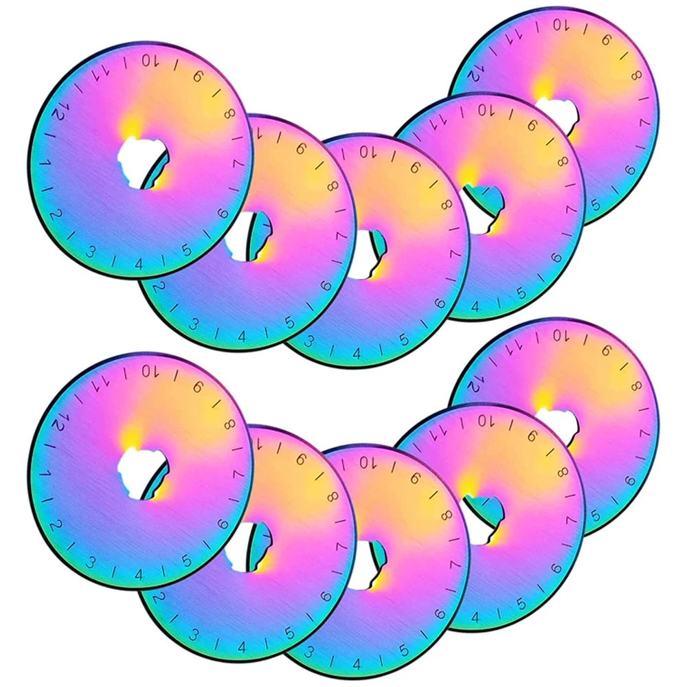 10 個 45 ミリメートルロータリーカッターブレードシャー - Rotary Cutter For Fabric 45Mm のレビューと価格