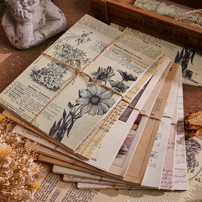 30 個ヴィンテージスクラップブッキング紙装飾用品 DIY  - Vintage Junk Journal Scrapbooking Paper のレビューと価格