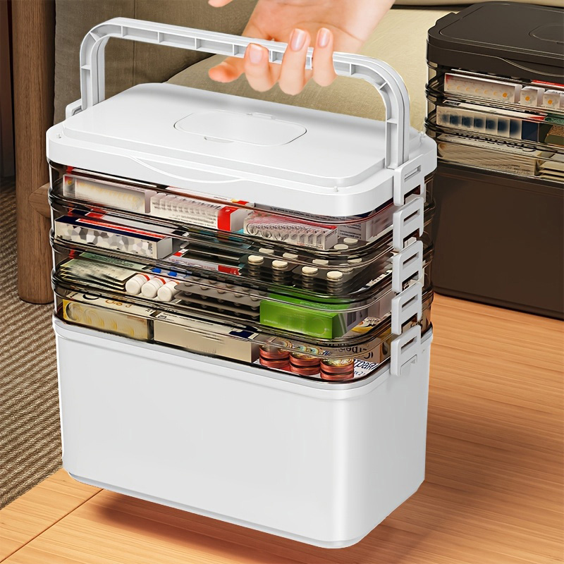 多機能多層収納ボックス、ハンドル付き、大/特大サイズ - 文 - Sewing のレビューと価格