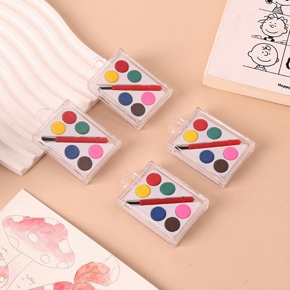 高品質の絵筆付き水彩絵の具セット、固形6色油絵キット、水洗い - Watercolor Paint Set Solid Pigment のレビューと価格