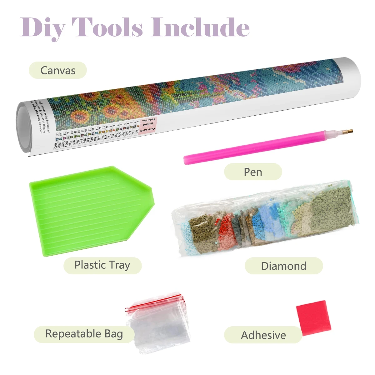 5D DIYダイヤモンドペインティングキット セーラームーン - 5D Diamond Painting Kit Full Drill のレビューと価格
