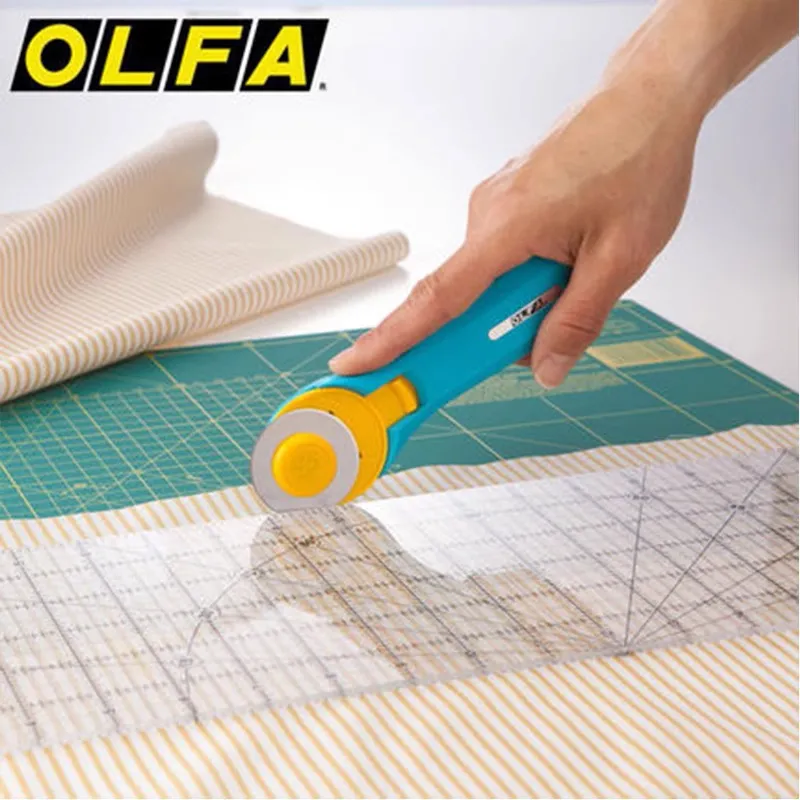 Olfaロータリープクルカッティングブレード、革生地紙を切断 - Rotary Cutter For Fabric 45Mm のレビューと価格
