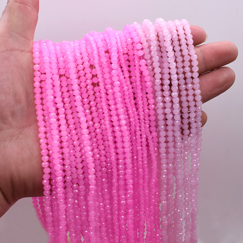 明るいピーチピンク 1 2 3 4 6 8 ミリメートル染色 - Glass Seed Beads 2Mm Jewelry Making のレビューと価格