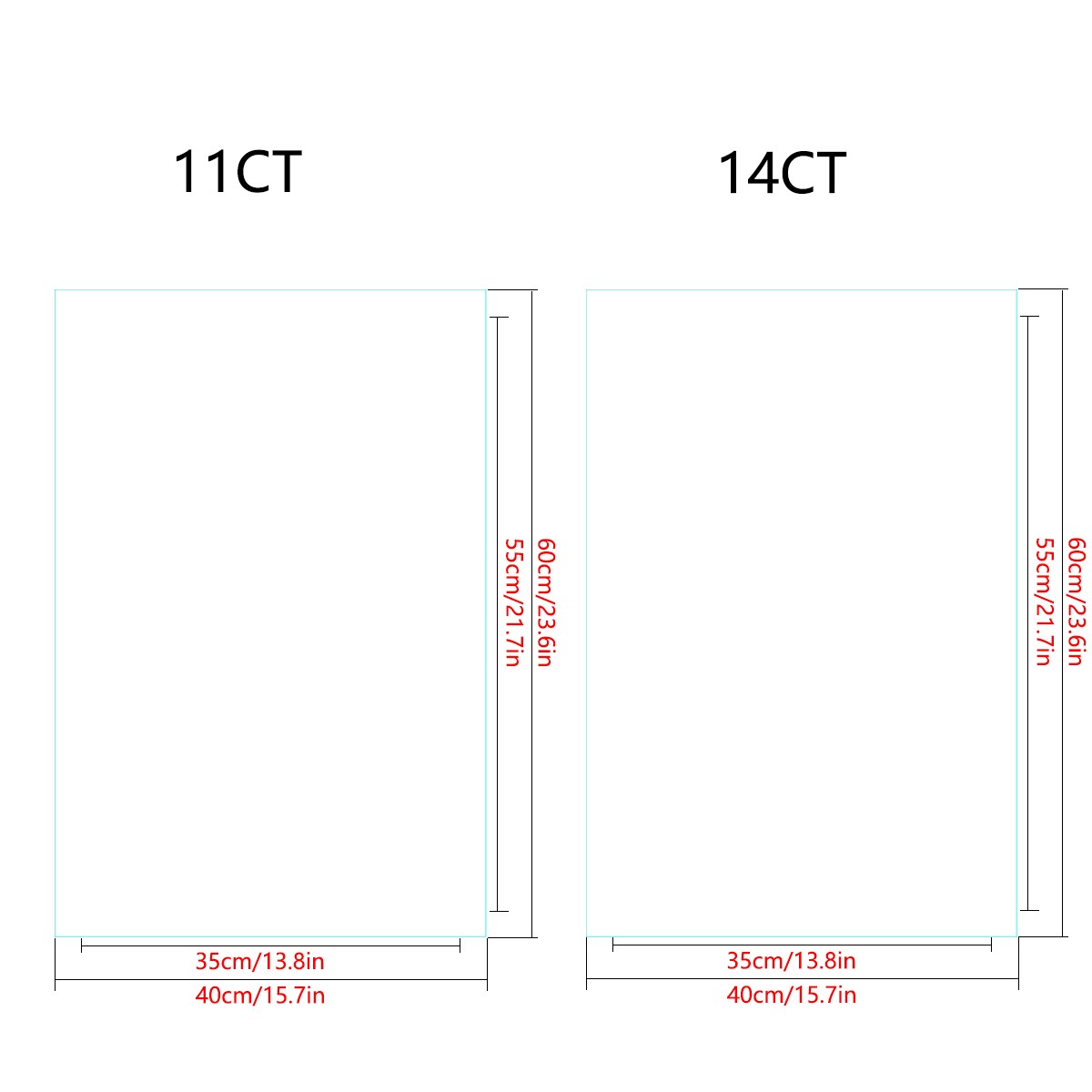 40X60CM/15.7x23.6インチ サンタクロースクロ - Cotton Embroidery Thread Skeins のレビューと価格