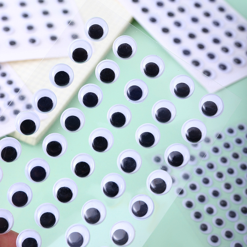 卸売 自己粘着式 ウィグリーアイ ステッカー プラスチック製 - Scrapbooking のレビューと価格