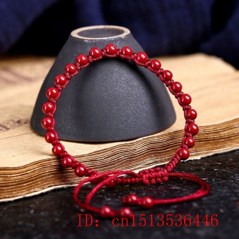 男性と女性のための美しい天然の赤いブレスレット,手作りのジュ - Beading のレビューと価格