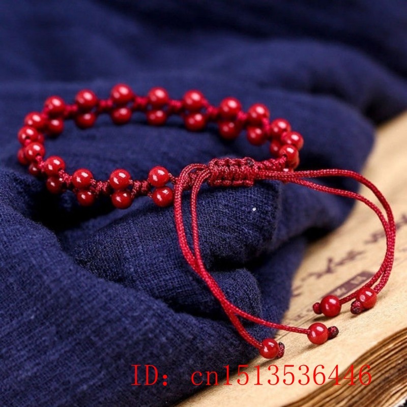 男性と女性のための美しい天然の赤いブレスレット,手作りのジュ - Beading のレビューと価格