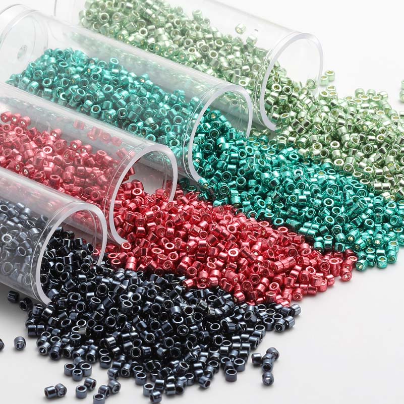 日本 MKU ガラスビーズメタリックカラー 2 ミリメートル - Glass Seed Beads 2Mm Jewelry Making のレビューと価格