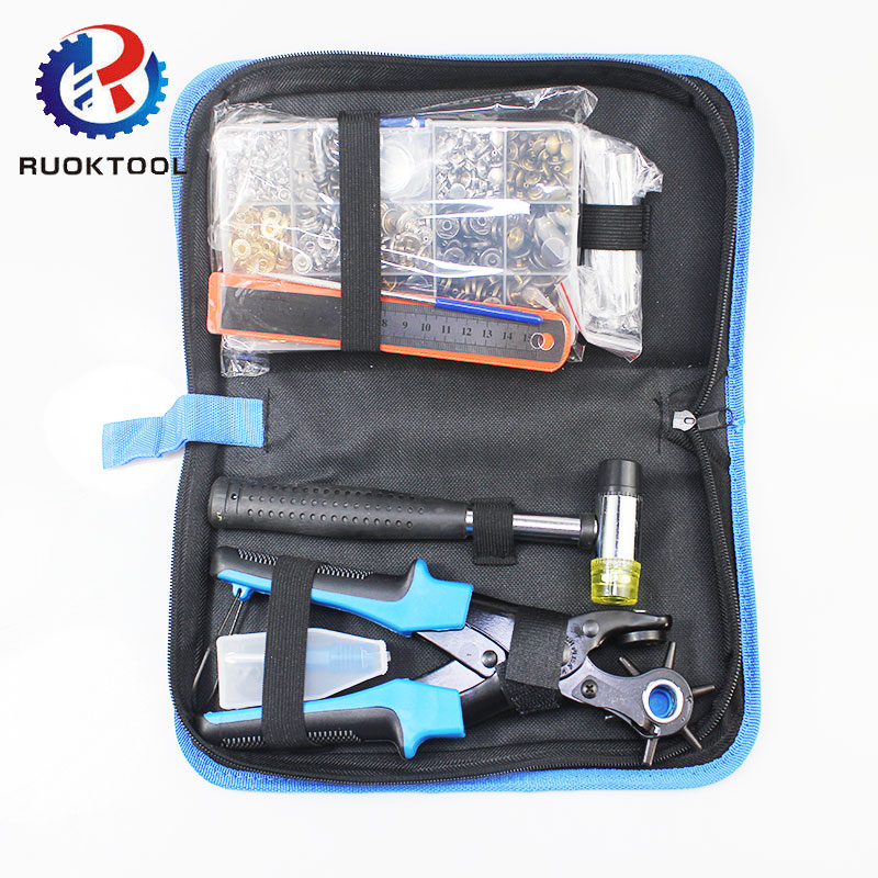 340個入り革穴あけパンチプライヤー工具セット（革、ベルト、 - Craft Tools のレビューと価格