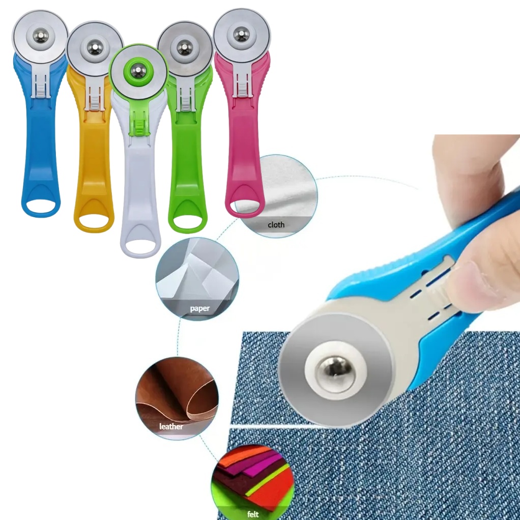 28/45 ミリメートルロータリーカッターブレード縫製ロータ - Rotary Cutter For Fabric 45Mm のレビューと価格